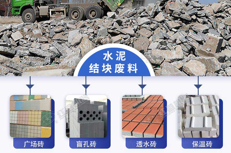 破碎水泥块的碎石机一小时能多少吨？大概多少钱一台？