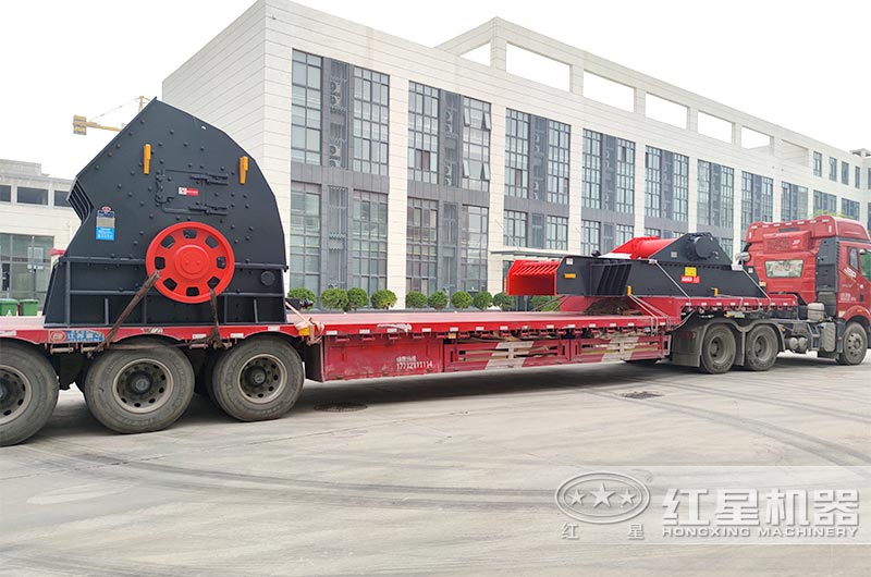 1610锤式破碎机工作现场图片—湖北、安徽客户现场！