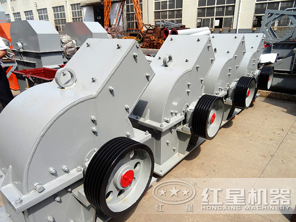 锤式鹅卵石粉碎机