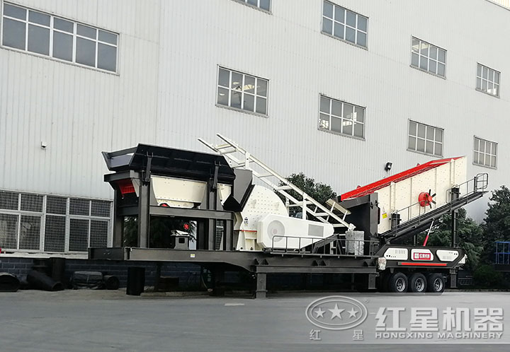 车载碎石机_破碎筛分一体式的价钱多少？