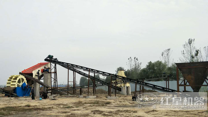 石英砂打砂机一套多少钱？厂家在线定制搭配生产线