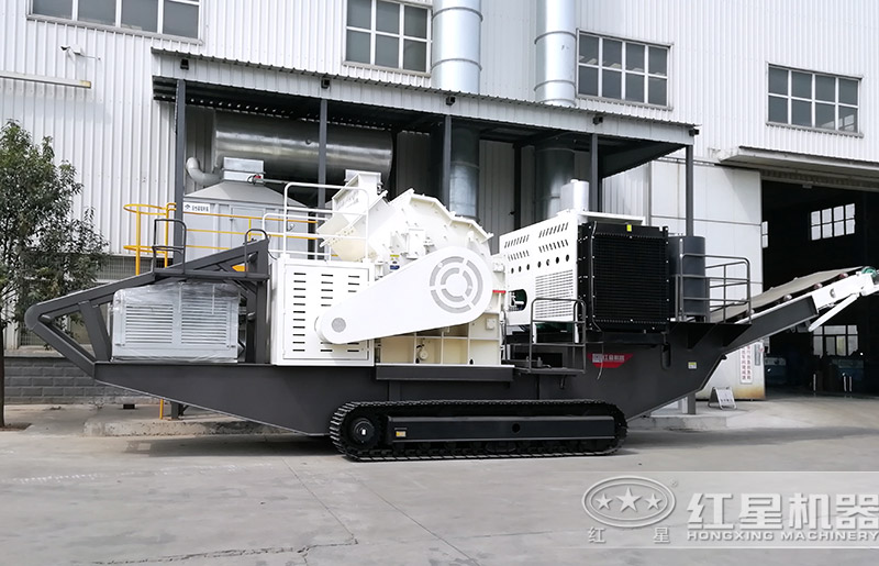 国产小型履带式破碎机