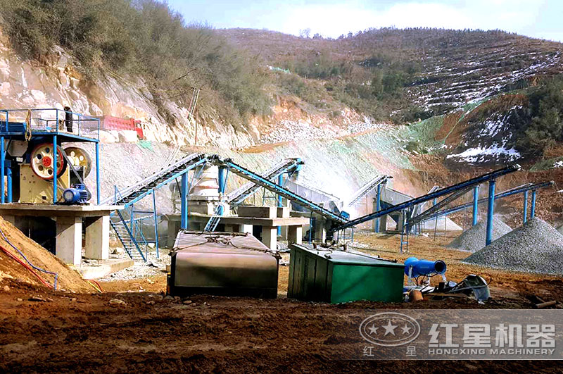 小型人工磨石头机器多少钱一台？有石头变成沙子视频吗？