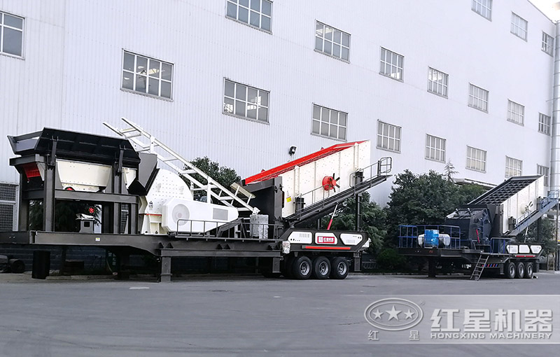 移动式新型碎石机多少钱一台？每小时能生产多少吨石子？