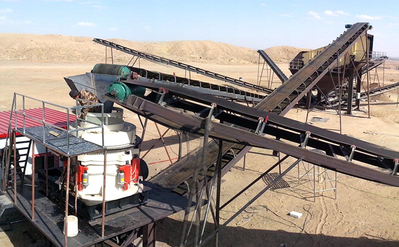 宁夏石灰岩破碎生产线