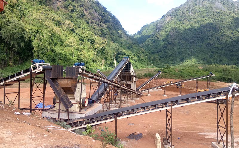 云南大理石破碎生产线