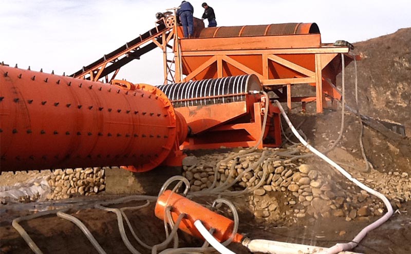 河南焦作铁矿石磁选生产线