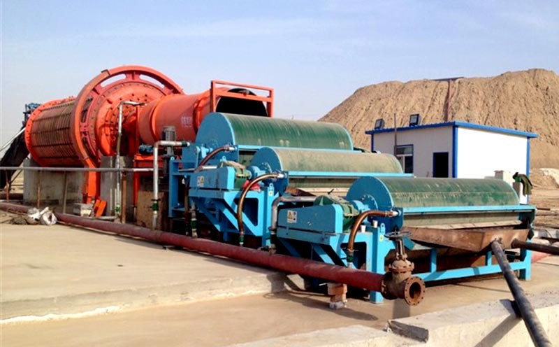 山东烟台磁选工艺生产线