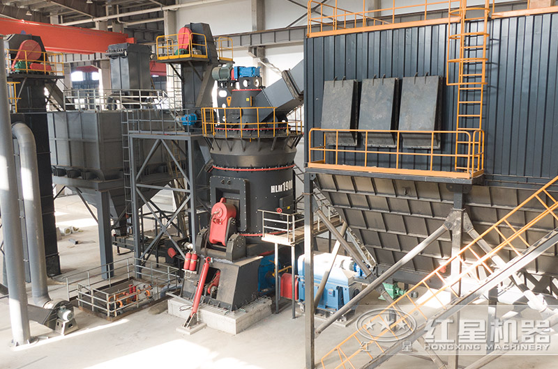 超细立式磨粉机现场 超细立式磨粉机现场