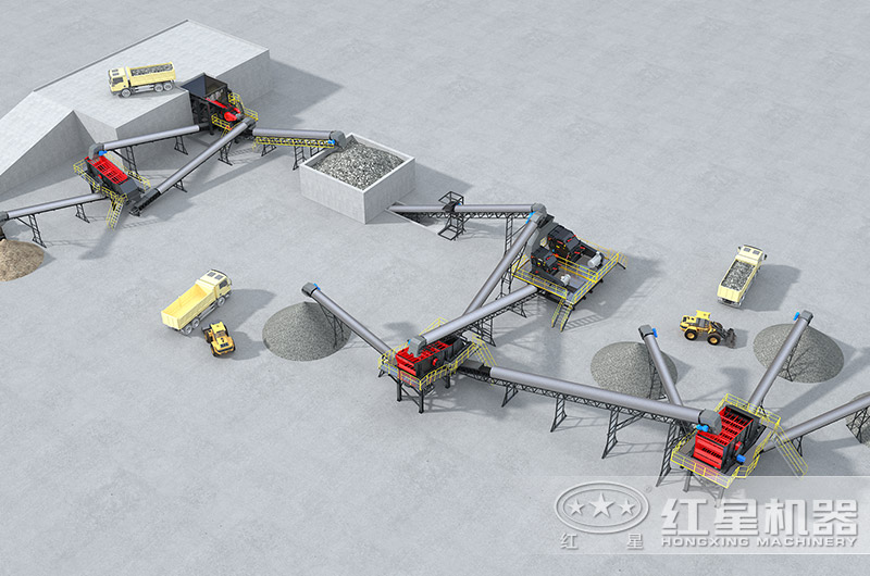 破碎生产线流程 破碎生产线流程