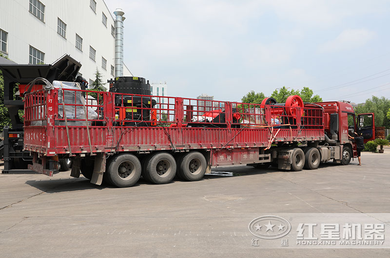 杏耀多缸圆锥破碎机装车发货中 杏耀多缸圆锥破碎机装车发货中