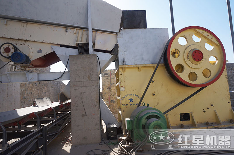 PE750x1060鄂破机作业现场实拍 PE750x1060鄂破机作业现场实拍