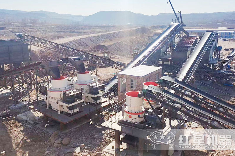 砂石厂制砂生产客户现场实拍 砂石厂制砂生产客户现场实拍