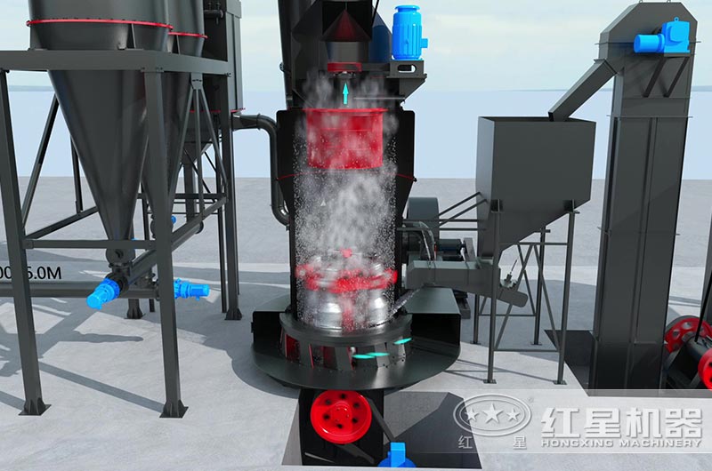 高压磨粉机内部磨粉图 高压磨粉机内部磨粉图